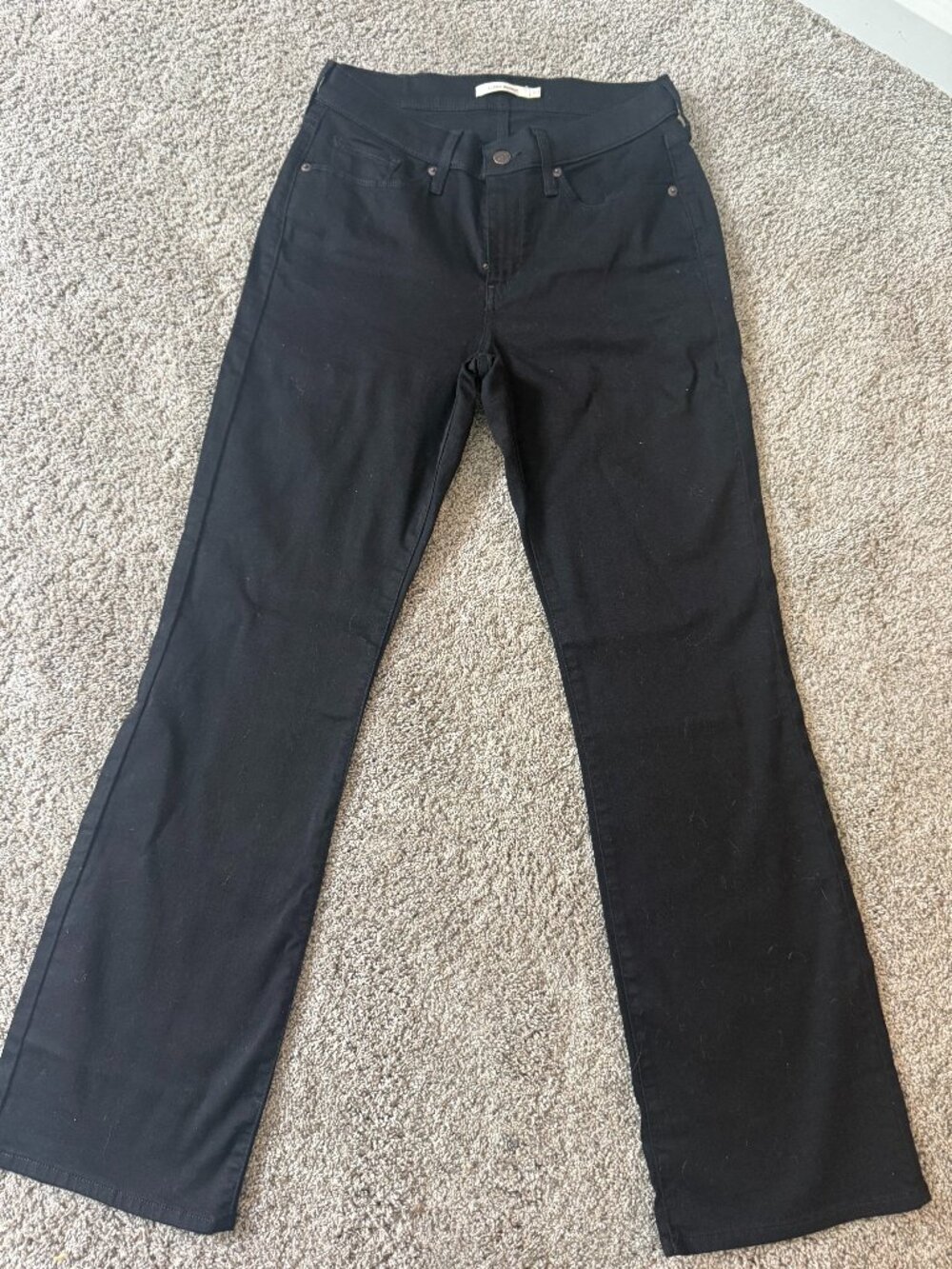 Levi's Women's Classic Bootcut Black Jeans